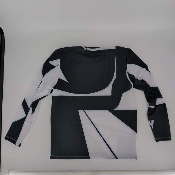 Swiminista x James Peter Henry Good Vibes Rashguard La Peer Black & White L NWT - Picture 5 of 15